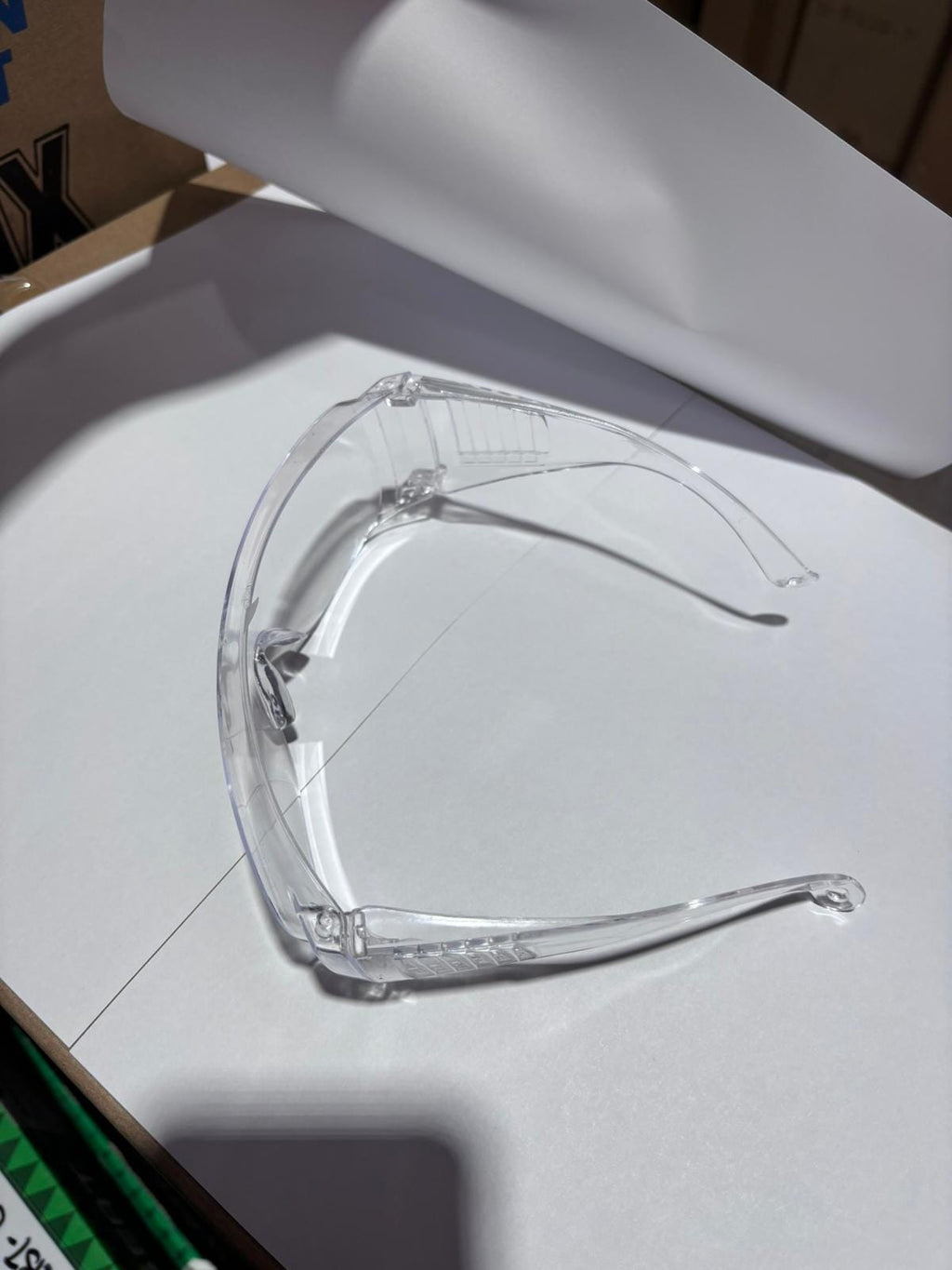 Bio 1024 Spectacle Frame Aiko Clear Spectacle (SQ Frame) (Safety Goggles for Wear Spectacle Use