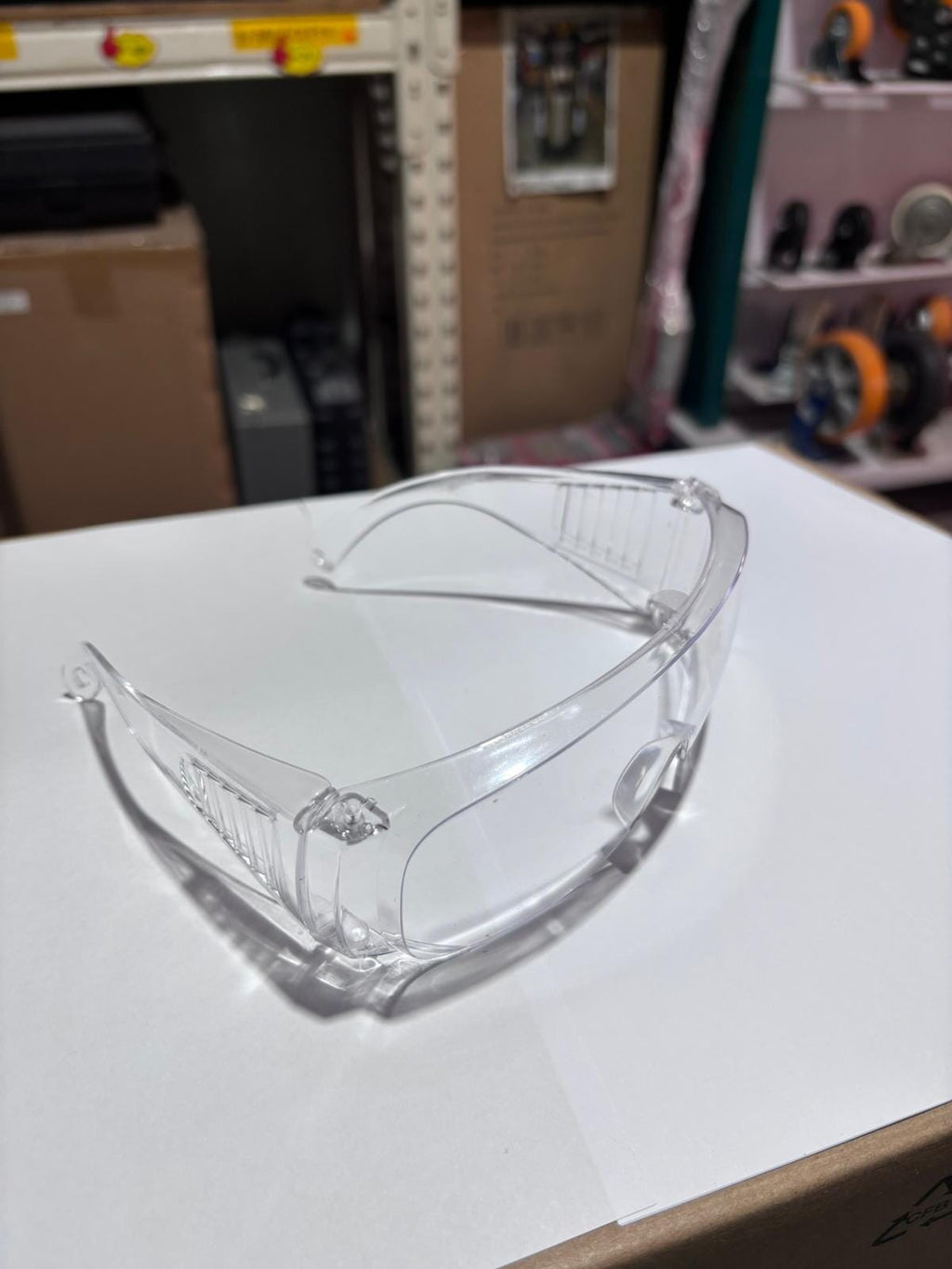 Bio 1024 Spectacle Frame Aiko Clear Spectacle (SQ Frame) (Safety Goggles for Wear Spectacle Use