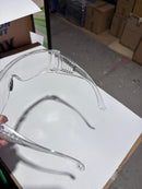 Aiko Clear Spectacle (SQ Frame) (Safety Goggles for Wear Spectacle Use) | Model: SPEC-A30011-XG Safety Eyewear Aiko 