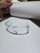 Aiko Clear Spectacle (SQ Frame) (Safety Goggles for Wear Spectacle Use) | Model: SPEC-A30011-XG Safety Eyewear Aiko 