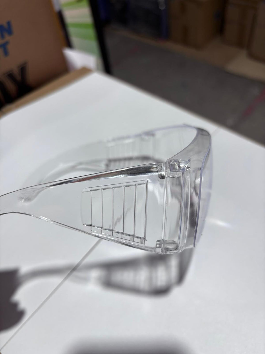 Bio 1024 Spectacle Frame Aiko Clear Spectacle (SQ Frame) (Safety Goggles for Wear Spectacle Use