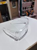 Aiko Clear Spectacle (SQ Frame) (Safety Goggles for Wear Spectacle Use) | Model: SPEC-A30011-XG Safety Eyewear Aiko 