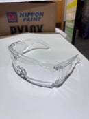 Aiko Clear Spectacle (SQ Frame) (Safety Goggles for Wear Spectacle Use) | Model: SPEC-A30011-XG Safety Eyewear Aiko 