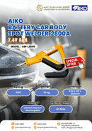 Aiko Cordless Battery Portable Car Body Repair Spot Welder Dent Puller | Model : AM-L2800 Car Spot Welder Aiko 