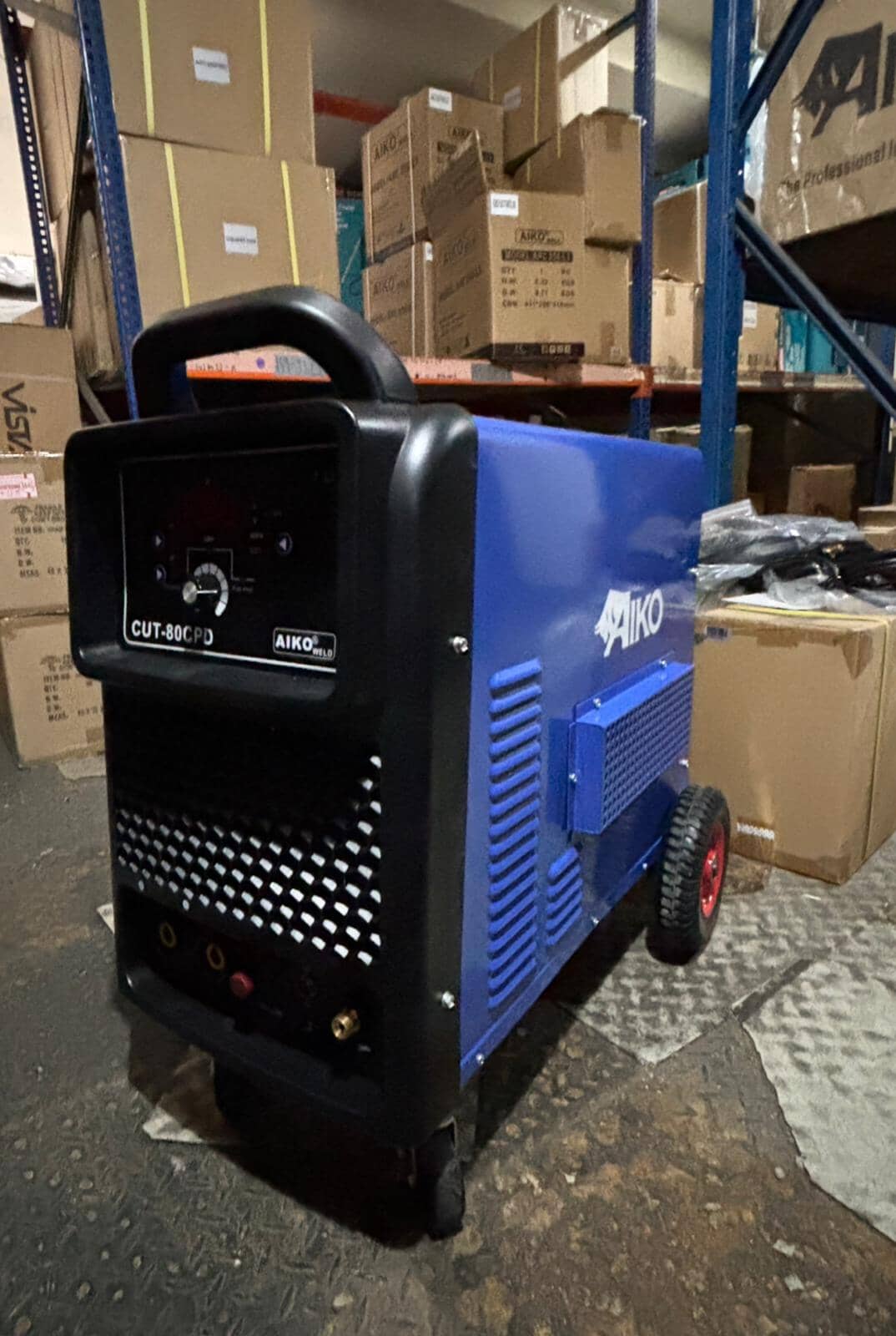Aiko CUT80CPD Plasma with Compressor 415V C/W 5m P80-C Torch & 3m Eart