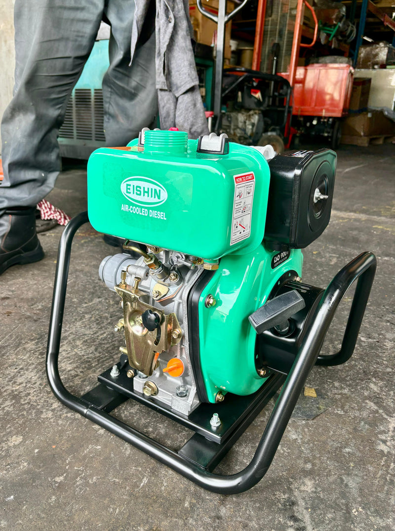 Aiko Diesel Concrete Vibrator Engine 173F Come With Fixed Base And Coupling | Model : CV-ZE-4 Vibrator Engine Aiko 