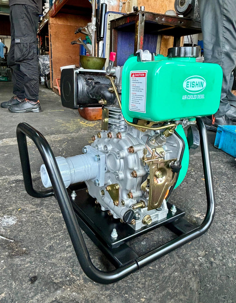 Aiko Diesel Concrete Vibrator Engine 173F Come With Fixed Base And Coupling | Model : CV-ZE-4 Vibrator Engine Aiko 