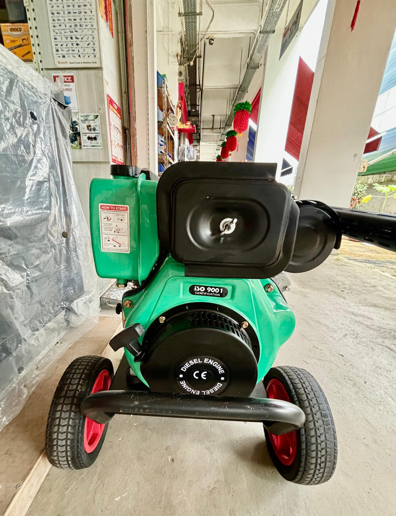 Aiko Diesel Engine 250Bar 10HP High Pressure Washer Pump C/W 10m Pressure Hose & Gun (Electric Start) | Model : HPW-EI-3600DF High Pressure Pump Aiko 