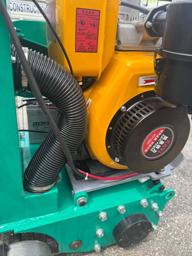 Aiko Diesel Engine Floor Scarifier With Vaccum L178 ZFS250DV | Model : ZFS-250DV Scarifier Machine Aiko 