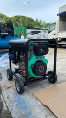 Aiko Diesel Welding Generator 180amp C/W 186FAE Engine | Model : 6GFCLEW-186FAE Diesel Welding Generator Aiko 
