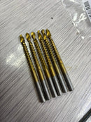 Aiko Drill Bit Set with File for Steel & Wood (6pcs/Set) 3mm,4mm,5mm,6mm,6.5mm,8mm | Model: HSS-AF-SET Drill Bit Set Aiko 