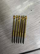 Aiko Drill Bit Set with File for Steel & Wood (6pcs/Set) 3mm,4mm,5mm,6mm,6.5mm,8mm | Model: HSS-AF-SET Drill Bit Set Aiko 