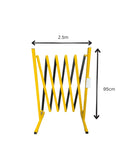 Aiko Expanding Gate 22Cm-2.5M High 95Cm Yellow/Black (Without Wheel)
