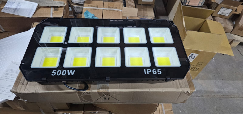 Aiko Flood Light 500W 10 LED | Model: LED-QF-8077-500W LED Light Aik Chin Hin 
