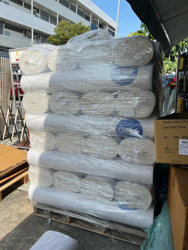 Aiko Floor Protection Sheet 1.5mm X 1.2m X 30m (White) - 25 Roll Per Pallet | Model: FPS-15-AK Floor Protection Sheet Aiko 