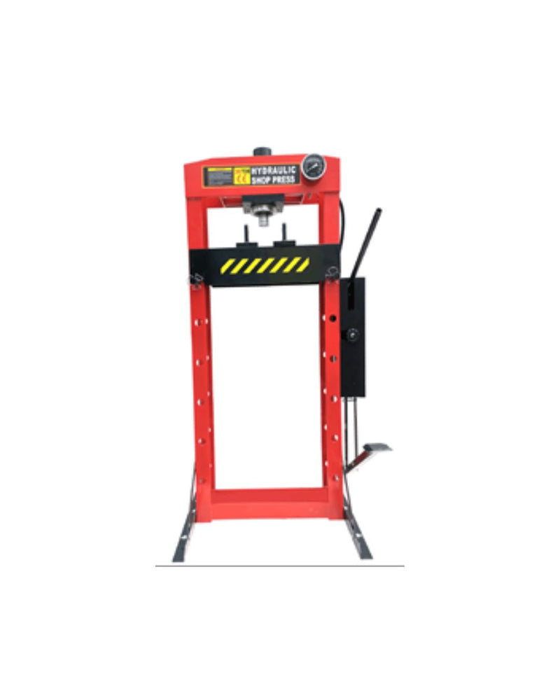 Aiko Foot Manual (Hyraulic) Shop Press 30T C/W Gauge