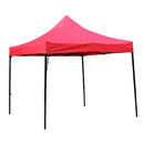 Aiko Gazebo Tent 3X3m With Semi-Automatic Black Hex Frame (Blue / Red Canvas) | Model: TENT-3X3M-H / TENT-3X3M-HD Gazebo Tent Aiko 