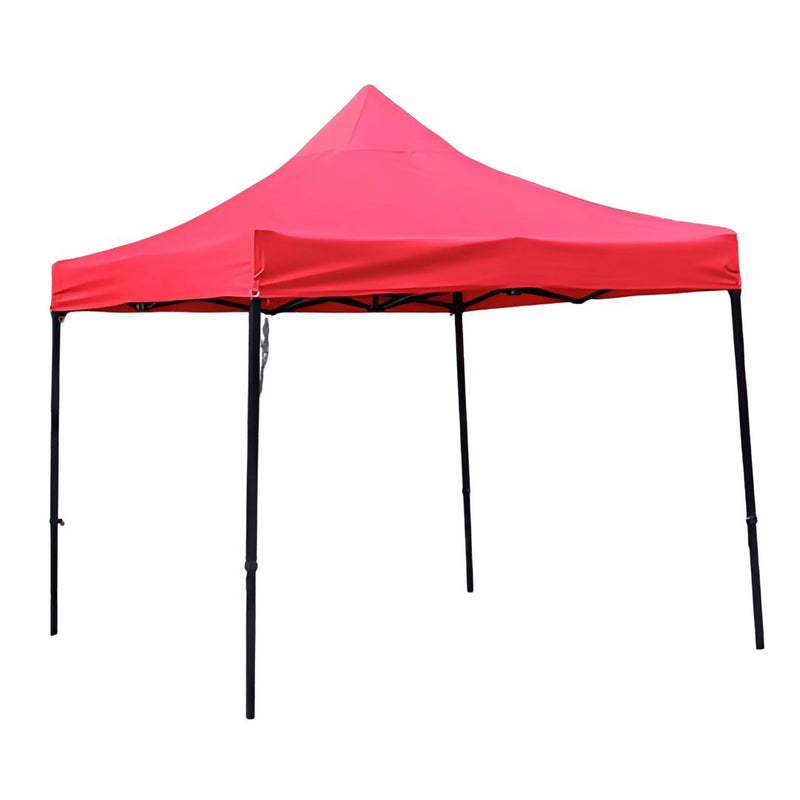 Aiko Gazebo Tent 3X3m With Semi-Automatic Black Hex Frame (Blue / Red Canvas) | Model: TENT-3X3M-H / TENT-3X3M-HD Gazebo Tent Aiko 