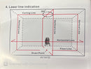 Aiko Green Laser Level Measure 4V1H with Stand | Model : NL-AK41-G | Comes with Certificate Laser Level Measure Aiko 