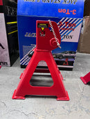 Aiko H/D Jack Car Stand 3 Ton with Lock Pin (Blux Box) | Model: JACK-11132-HD-QD Jack Car Stand Aiko 