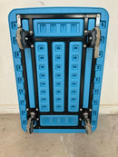 Aiko H/D PVC Trolley 60*90cm (BLUE) with Steel Support | Model: TRL-DL300HD-QD PVC Trolley Aiko 