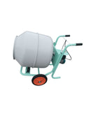 Aiko Heavy Duty Cement Mixer 160L (Green & White) C/W Support Roller & 230V Motor | Model : CMX-ESD 160L Cement Mixer Aiko 