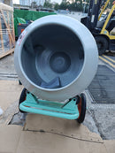 Aiko Heavy Duty Cement Mixer with Gear Type 160L (Green & White) C/W Support Roller & 230V Motor | Model : CMX-ESD 160L Cement Mixer Aiko 