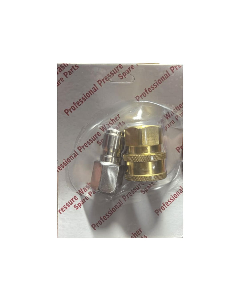 Aiko High Pressure Brass C Coupling Female (Thread 3/8" Female & 3/8" Male) | Model: QC-03-SET Quick Coupling Aiko 