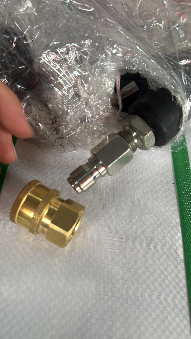 Aiko High Pressure Brass C Coupling Female (Thread 3/8" Female & 3/8" Male) | Model: QC-03-SET Quick Coupling Aiko 