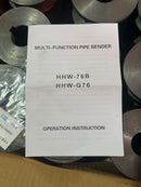 Aiko Hydraulic Pipe Bender Multi Funtion | Model : PBD-HHW-76B Hydraulic Pipe Bender Aiko 