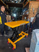 Aiko Hydraulic Scissor Table Lift Truck 1000kg 1000mm Height | Model: PT-PT1000A Scissor Table Lift Truck Aiko 