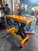 Aiko Hydraulic Scissor Table Lift Truck 1000kg 1000mm Height | Model: PT-PT1000A Scissor Table Lift Truck Aiko 