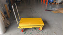 Aiko Hydraulic Scissor Table Lift Truck 300Kg Pu Wheel | Model : PT-WP300 Lift Table Aiko 