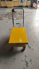 Aiko Hydraulic Scissor Table Lift Truck 300Kg Pu Wheel | Model : PT-WP300 Lift Table Aiko 