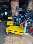 Aiko Hydraulic Scissor Table Lift Truck 500kg 900mm Nylon Wheel | Model:&nbsp;PT-PT500A Scissor Table Lift Truck Aiko 