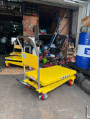 Aiko Hydraulic Scissor Table Lift Truck 500kg 900mm Nylon Wheel | Model:&nbsp;PT-PT500A Scissor Table Lift Truck Aiko 