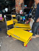 Aiko Hydraulic Scissor Table Lift Truck 500kg 900mm Nylon Wheel | Model:&nbsp;PT-PT500A Scissor Table Lift Truck Aiko 