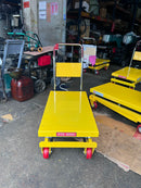 Aiko Hydraulic Scissor Table Lift Truck 500kg 900mm Nylon Wheel | Model:&nbsp;PT-PT500A Scissor Table Lift Truck Aiko 