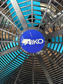 Aiko Large Standing Round Fan 79" 1500mm 970W 220V 200-450rpm | Model: BLR-G200-3 Standing Fan Aiko 