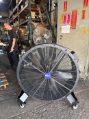 Aiko Large Standing Round Fan with Wheel | Model : BLR-G Stand Fan Aiko 