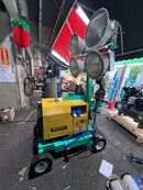Aiko Led Tower Light with Aiko Silent Diesel Generator 4.5KVA 240V 50Hz 4-Stroke | Model: RDE6500TI+AK1600LED-O=LED-TL-400-DK Tower Light Aiko 