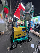 Aiko Led Tower Light with Aiko Silent Diesel Generator 4.5KVA 240V 50Hz 4-Stroke | Model: RDE6500TI+AK1600LED-O=LED-TL-400-DK Tower Light Aiko 