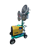Aiko Led Tower Light with Aiko Silent Diesel Generator 4.5KVA 240V 50Hz 4-Stroke | Model: RDE6500TI+AK1600LED-O=LED-TL-400-DK Tower Light Aiko 