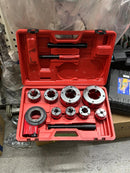 Aiko Manual Ratchet Die Stock Set Hand 3/8"-2" BSPT NO. 63 (1/4",3/8",1/2",3/4",1",1-1/4",1-1/2",2") | Model: TM-WT0320-BSPT Ratchet Manual Die Set Aiko 