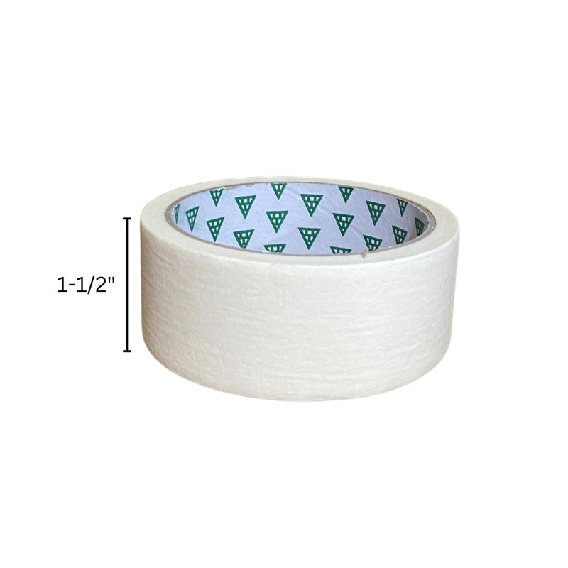 Aiko Masking Tape 1-1/2"X19YRDS (48Roll/CTN) | Model: MT1-A14 Aiko Masking Tape 