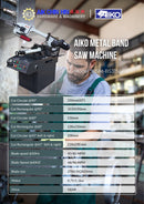 Aiko Metal Bandsaw Machine 12"