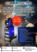 Aiko Mig500Tt Welder (10M Wire Conect) C/W4M Qtb500 Torch + 3M 50Mm2 Welding & Earth Cable | Model : W-MIG500TT Welding Machine Aiko 