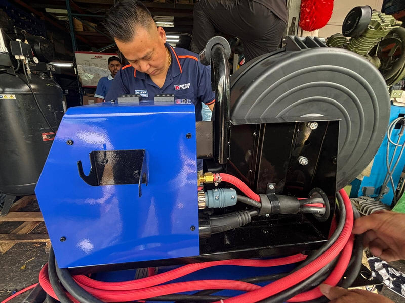Aiko Mig500Tt Welder (10M Wire Conect) C/W4M Qtb500 Torch + 3M 50Mm2 Welding & Earth Cable | Model : W-MIG500TT Welding Machine Aiko 