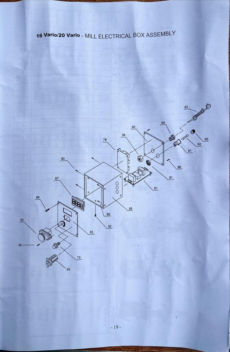 Aiko Mini Milling Machine TX-20 | Model : TX-20 Milling Machine Aiko 