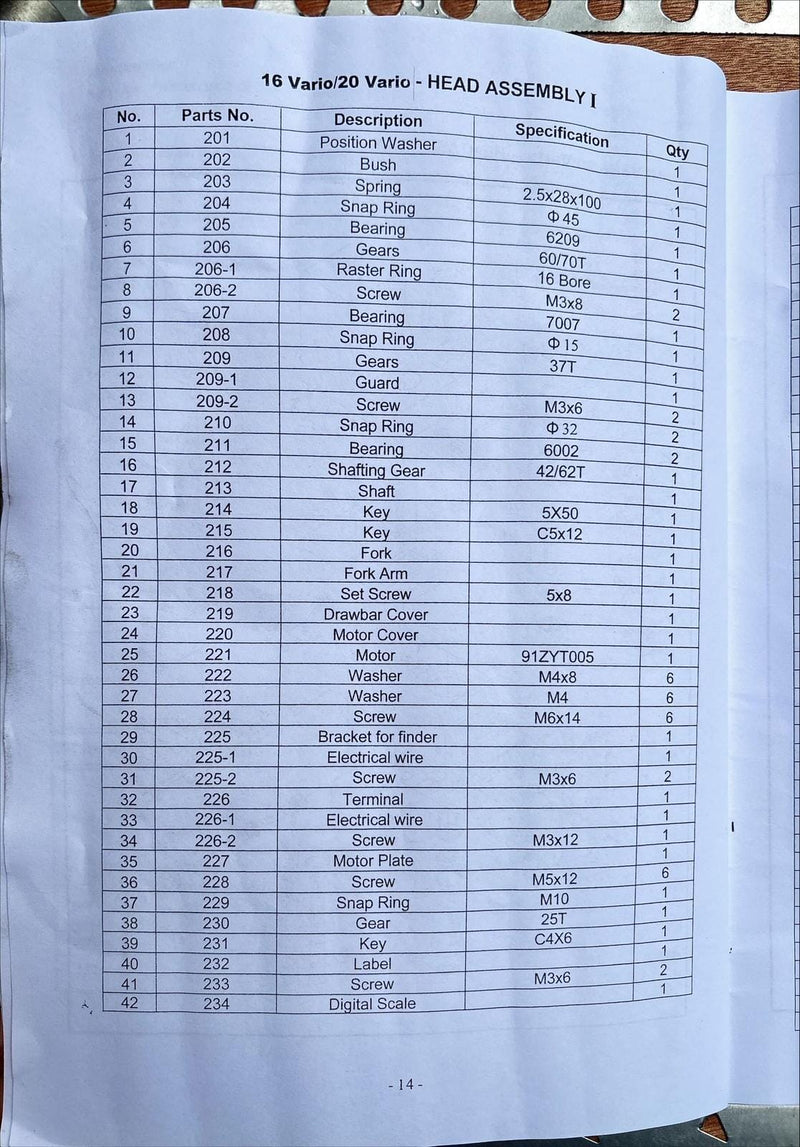 Aiko Mini Milling Machine TX-20 | Model : TX-20 Milling Machine Aiko 